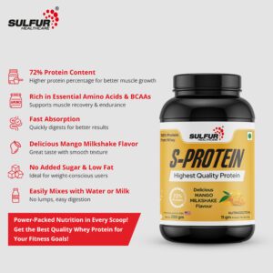 S-PROTEIN by Sulfur Health Care, best whey protein for all ages, daily protein supplement India, protein powder for kids and adults, immunity booster protein, high-quality whey protein, muscle recovery supplement, Sulfur Health Care supplements, protein for working professionals, protein for elderly in India, protein for housewives, protein for energy and immunity, scientifically formulated protein, easy digestible protein supplement, whey protein with no additives

