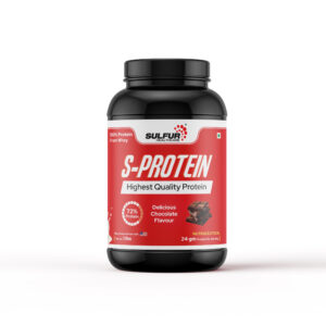 whey protein for seniors, protein supplement for aging adults, S-Protein by Sulfur Health Care, best protein for muscle loss in elderly, immune boosting supplement for adults, healthy aging protein powder, whey protein chocolate flavor, protein for bone health, anti-aging supplements India, senior nutrition supplement, Sulfur Health Care protein, buy protein powder online India