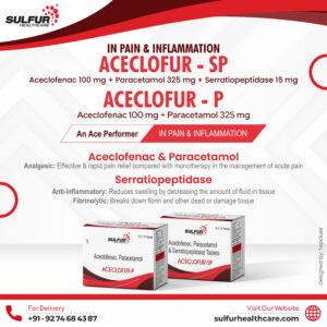 Aceclofur - pain relief medicine