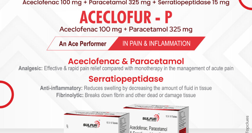 Aceclofur - pain relief medicine