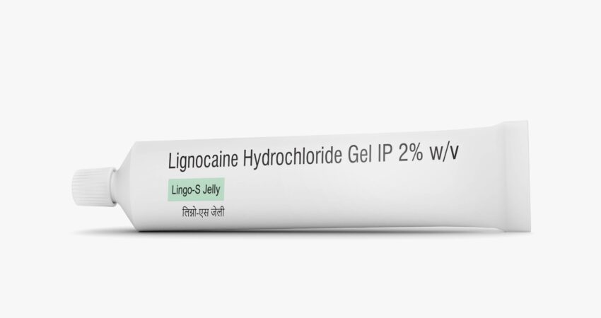 Lingo-S Jelly Lignocaine Hydrochloride 2% numbing gel pain relief gel fast pain relief