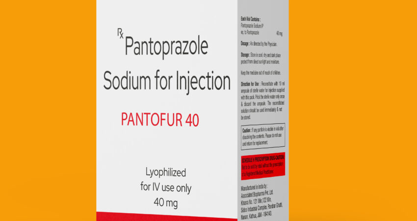 Pantofur 40, Pantoprazole injection, injectable PPI, IV pantoprazole, ulcer treatment injection, proton pump inhibitor injection, gastric ulcer IV treatment, duodenal ulcer injection, GERD injection therapy, Pantoprazole Sodium 40 mg injection, stress ulcer management, Pantofur 40 Sulfur Healthcare, IV treatment for acid reflux, fast-acting ulcer treatment, injectable acid suppressant
