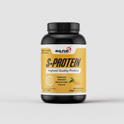 whey protein for seniors, protein supplement for aging adults, S-Protein by Sulfur Health Care, best protein for muscle loss in elderly, immune boosting supplement for adults, healthy aging protein powder, whey protein chocolate flavor, protein for bone health, anti-aging supplements India, senior nutrition supplement, Sulfur Health Care protein, buy protein powder online India